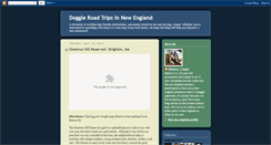Desktop Screenshot of doggieroadtrips.blogspot.com
