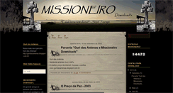 Desktop Screenshot of missioneirodownloads.blogspot.com
