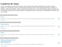 Tablet Screenshot of cuadernodenotasdelhuge.blogspot.com