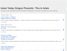 Tablet Screenshot of islamtodayoregon.blogspot.com