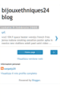 Mobile Screenshot of bijouxethniques24.blogspot.com