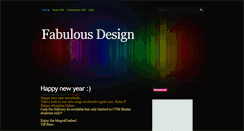 Desktop Screenshot of fabulous-fabulousdesign.blogspot.com