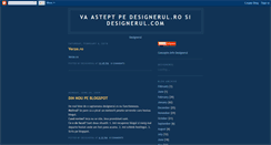Desktop Screenshot of designerul.blogspot.com