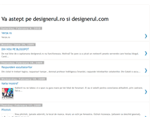 Tablet Screenshot of designerul.blogspot.com