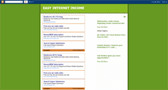 Desktop Screenshot of netincomeeasy.blogspot.com