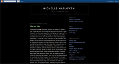 Desktop Screenshot of michellemaslowski.blogspot.com