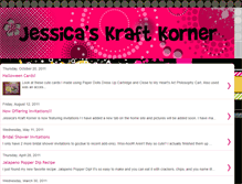 Tablet Screenshot of jessicaskraftkorner.blogspot.com