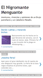 Mobile Screenshot of nigromantemenguante.blogspot.com