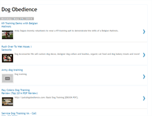 Tablet Screenshot of patsdogobedience.blogspot.com