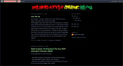 Desktop Screenshot of islandstylemusic.blogspot.com