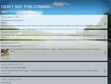 Tablet Screenshot of kathryn-didntseethiscoming.blogspot.com