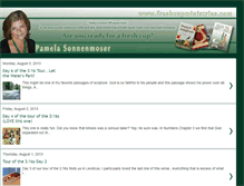 Tablet Screenshot of freshcupministries.blogspot.com