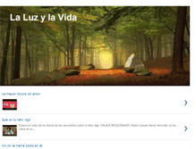 Tablet Screenshot of laluzylavida.blogspot.com