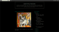 Desktop Screenshot of greyfeltnoon.blogspot.com