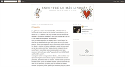 Desktop Screenshot of encontrelomaslindo.blogspot.com