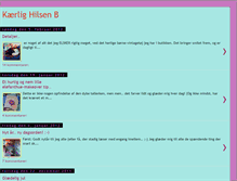 Tablet Screenshot of kaerlighilsenb.blogspot.com