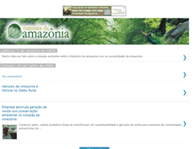 Tablet Screenshot of naturais-daamazonia.blogspot.com