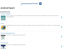 Tablet Screenshot of android-spain.blogspot.com