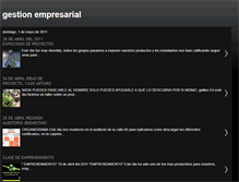 Tablet Screenshot of gestorempresarialsena.blogspot.com