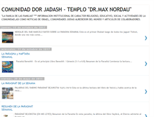 Tablet Screenshot of comunidaddorjadash.blogspot.com