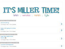 Tablet Screenshot of brianandveronicamiller.blogspot.com