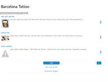 Tablet Screenshot of barcelona-tattoo.blogspot.com