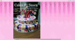 Desktop Screenshot of cakesbysusen.blogspot.com