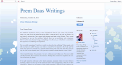 Desktop Screenshot of premdaaswritings.blogspot.com