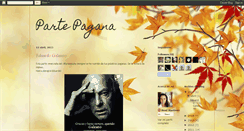 Desktop Screenshot of parte-pagana.blogspot.com