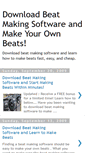 Mobile Screenshot of downloadbeatmakingsoftware.blogspot.com