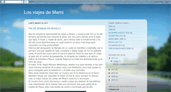 Desktop Screenshot of losviajesdemami.blogspot.com