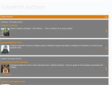 Tablet Screenshot of caminosantamaria.blogspot.com