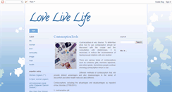 Desktop Screenshot of lovingourlive.blogspot.com