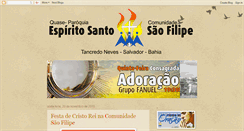 Desktop Screenshot of comunidadesaofilipe.blogspot.com