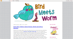 Desktop Screenshot of birdmeetsworm.blogspot.com