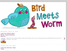 Tablet Screenshot of birdmeetsworm.blogspot.com