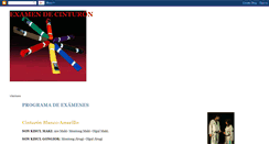 Desktop Screenshot of examendecinturon.blogspot.com