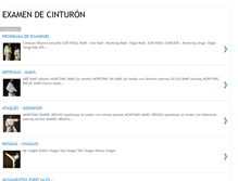 Tablet Screenshot of examendecinturon.blogspot.com