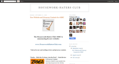 Desktop Screenshot of houseworkhatersclub.blogspot.com