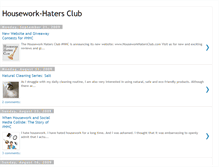 Tablet Screenshot of houseworkhatersclub.blogspot.com