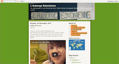Desktop Screenshot of laubergeestonienne.blogspot.com