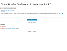 Tablet Screenshot of greaterdandenong.blogspot.com