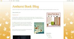 Desktop Screenshot of amherstbookblog.blogspot.com