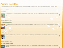 Tablet Screenshot of amherstbookblog.blogspot.com