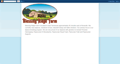 Desktop Screenshot of blessingridgefarm-alpacas.blogspot.com