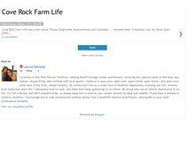 Tablet Screenshot of coverockfarm.blogspot.com