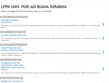 Tablet Screenshot of lppm-adibuana-sby.blogspot.com