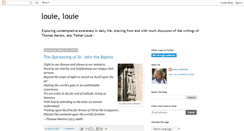 Desktop Screenshot of fatherlouie.blogspot.com