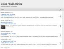 Tablet Screenshot of maineprisonwatch.blogspot.com