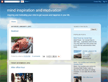 Tablet Screenshot of mindinspirationandmotivation.blogspot.com
